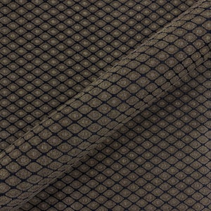 Upholstery fabric Mercer cocoa geometric chenille material for sofas chairs cushions and home decor projects 54 inches wide soft and durable