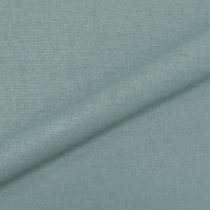 Sky Blue Solid Linen Upholstery Fabric 54&quot;