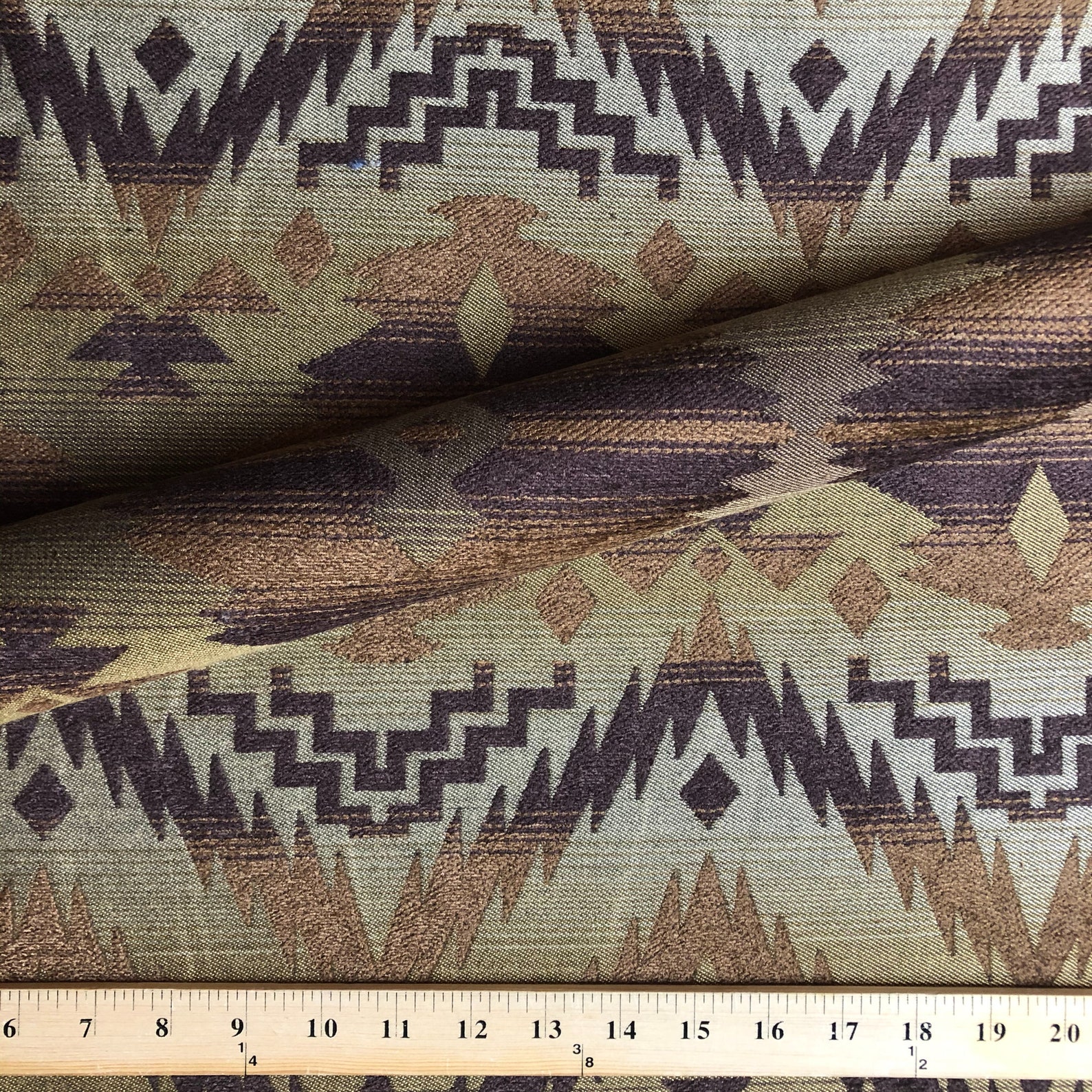 Southwestern Navajo Woven Upholstery Fabric 54 | Etsy
