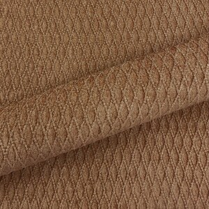 Sedona Rust Diamond Embroidered Upholstery Fabric 54"