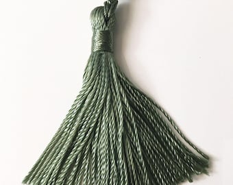 Sage Green High Quality Decorative Tassel