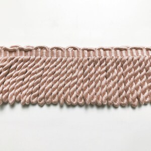 Millenial Pink High Quality Decorative Bullion Fringe Trim by the yard