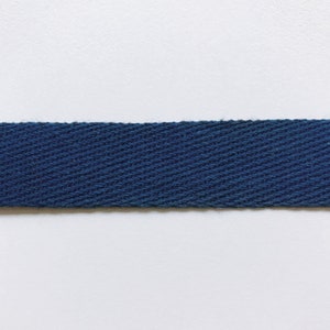 Blue high quality decorative ribbon trim by the yard for upholstery pillows drapery crafts costumes and home decor projects elegant durable