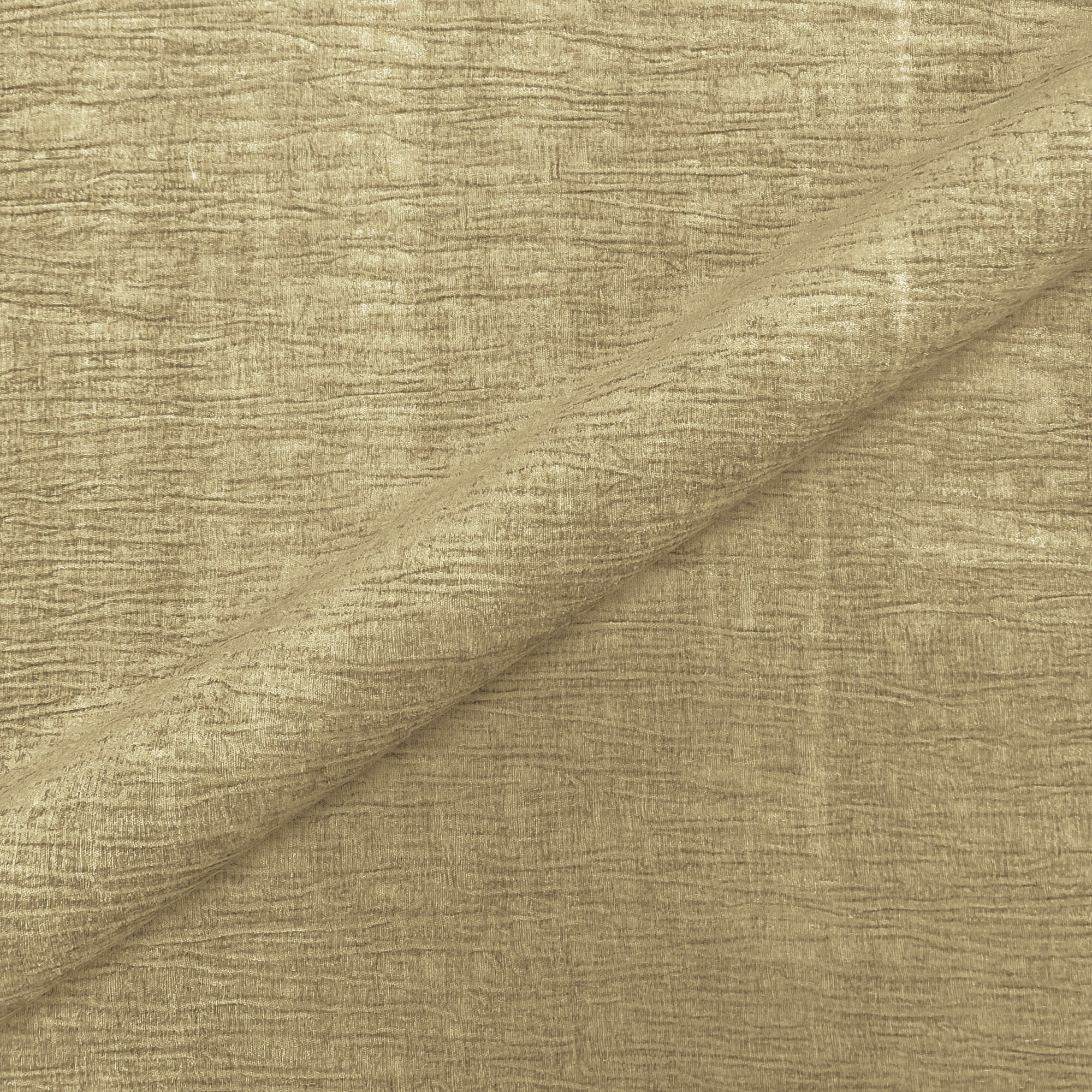 Soft Gold Texture Chenille Upholstery Fabric Durable Upholstery