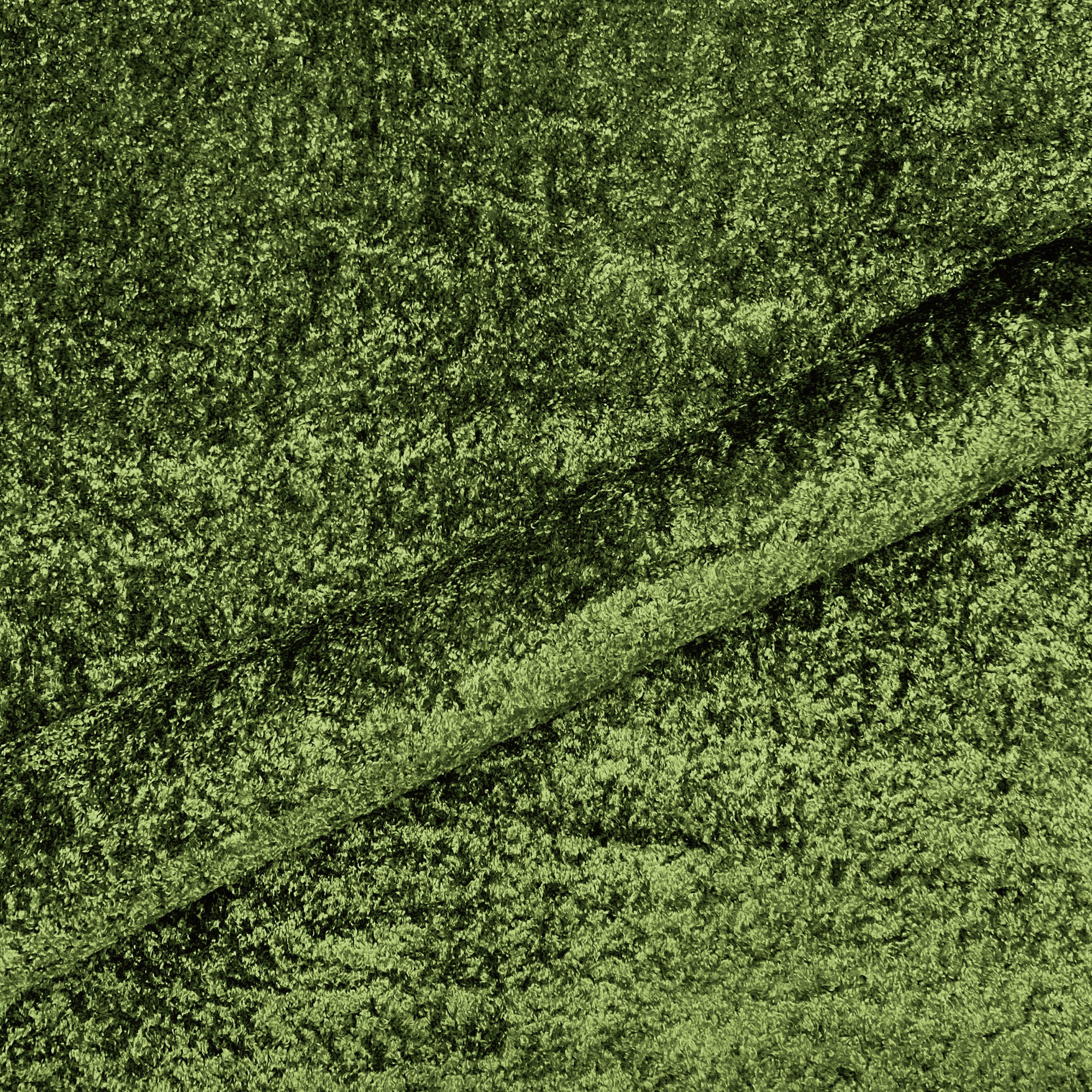 Soft Durable Luxurious Green Plush Textured Upholstery Fabric 56 Inch for Home Decor Furniture and DIY Projects