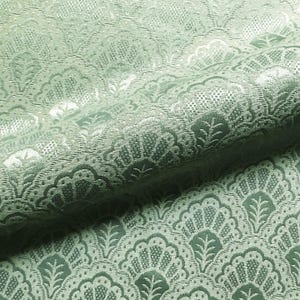 Emerald Green French Traditional Damask Jacquard Upholstery Fabric 54&quot;