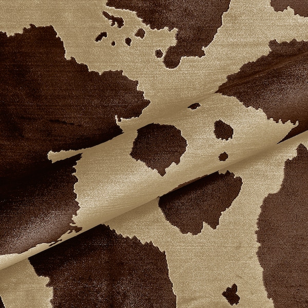 Faux Cowhide Fabric Etsy