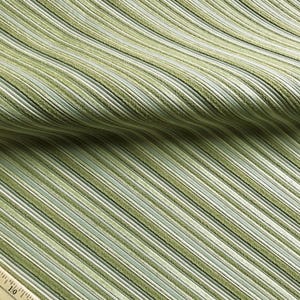 Upholstery fabric green contemporary textured stripe for sofas chairs cushions drapery and home decor projects 54 inches stylish durable