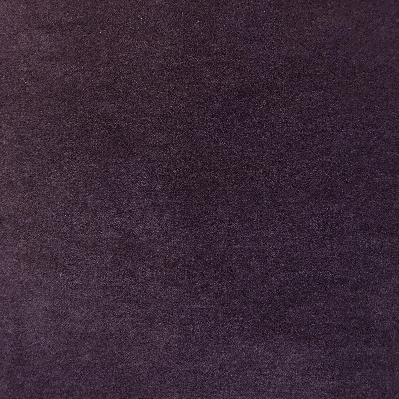 Modern Solid Mohair Upholstery Fabric 54 in Eggplant Etsy