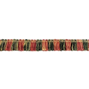 Multicolor High Quality Decorative Brush Fringe Trim by the yard