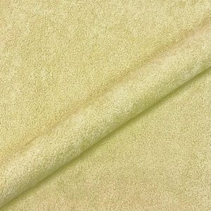 Clifton Spa Lime Solid Faux Fur Fabric 58"