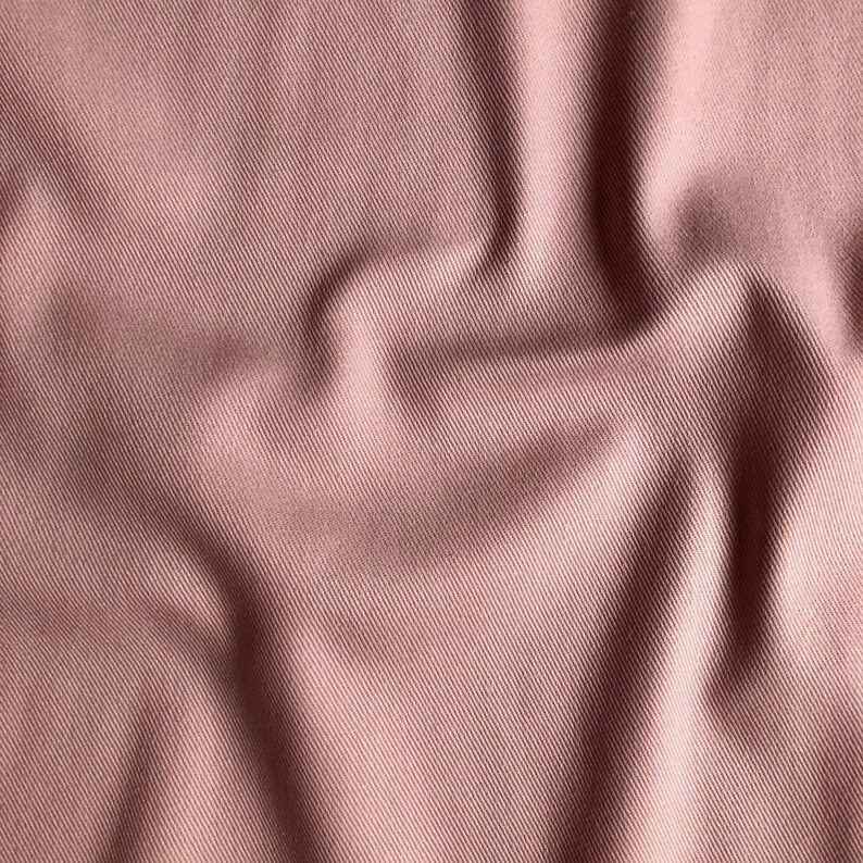 Ballet Slipper Pink Solid Twill Upholstery Fabric 56 Etsy