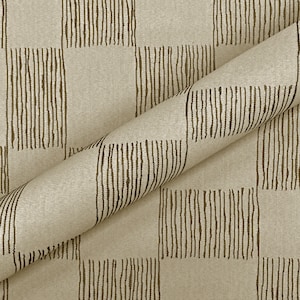 Shamwari Sable Wheat Geometric Upholstery Fabric 54"