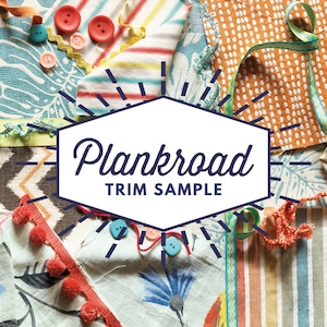 Trim by the Yard Sample Swatch 1&quot; PlankroadFabrics