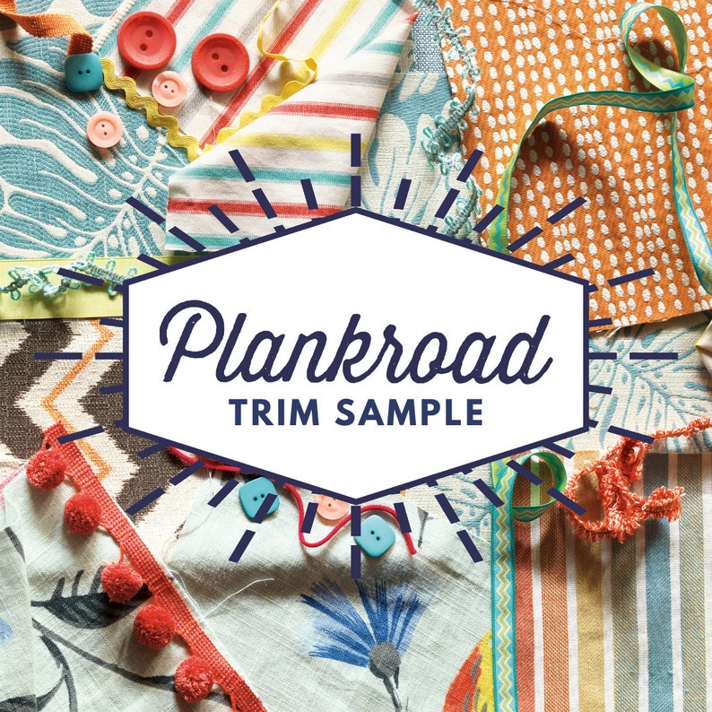 Trim by the Yard Sample Swatch 1 Plankroadfabrics Etsy