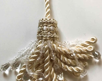 Cream High Quality Decorative Tassel