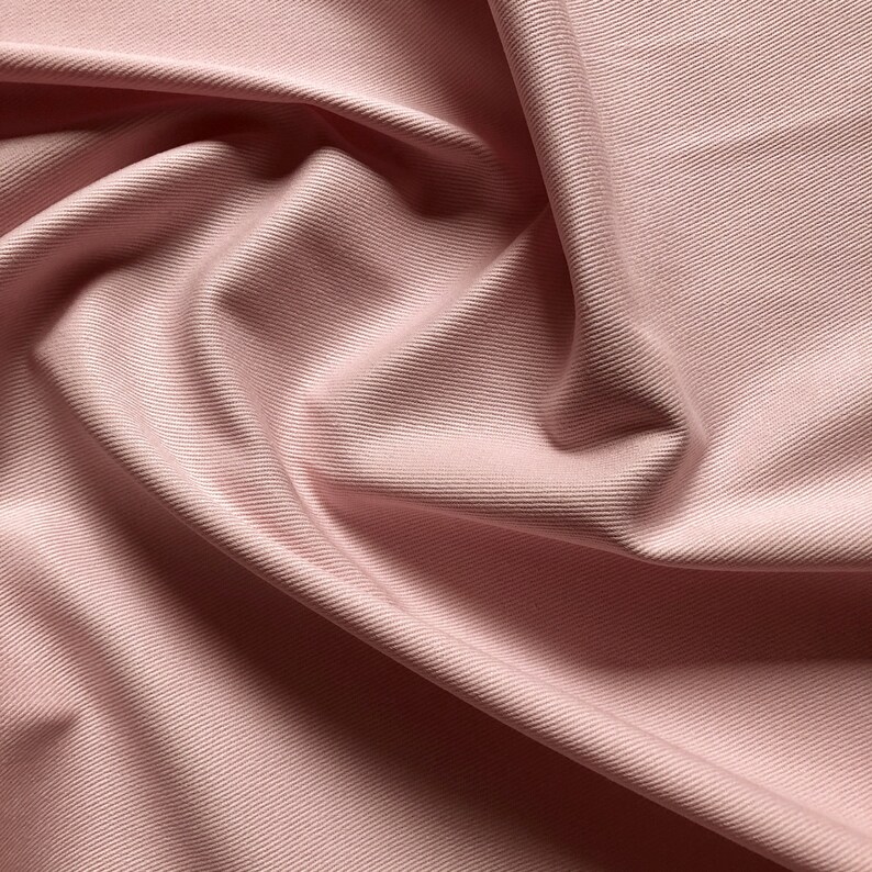 Ballet Slipper Pink Solid Twill Upholstery Fabric 56 Etsy