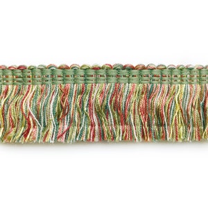 Spring Toned High Quality Decorative Brush Fringe Trim by the yard