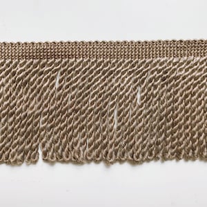 Tan High Quality Decorative Bullion Fringe Trim by the yard