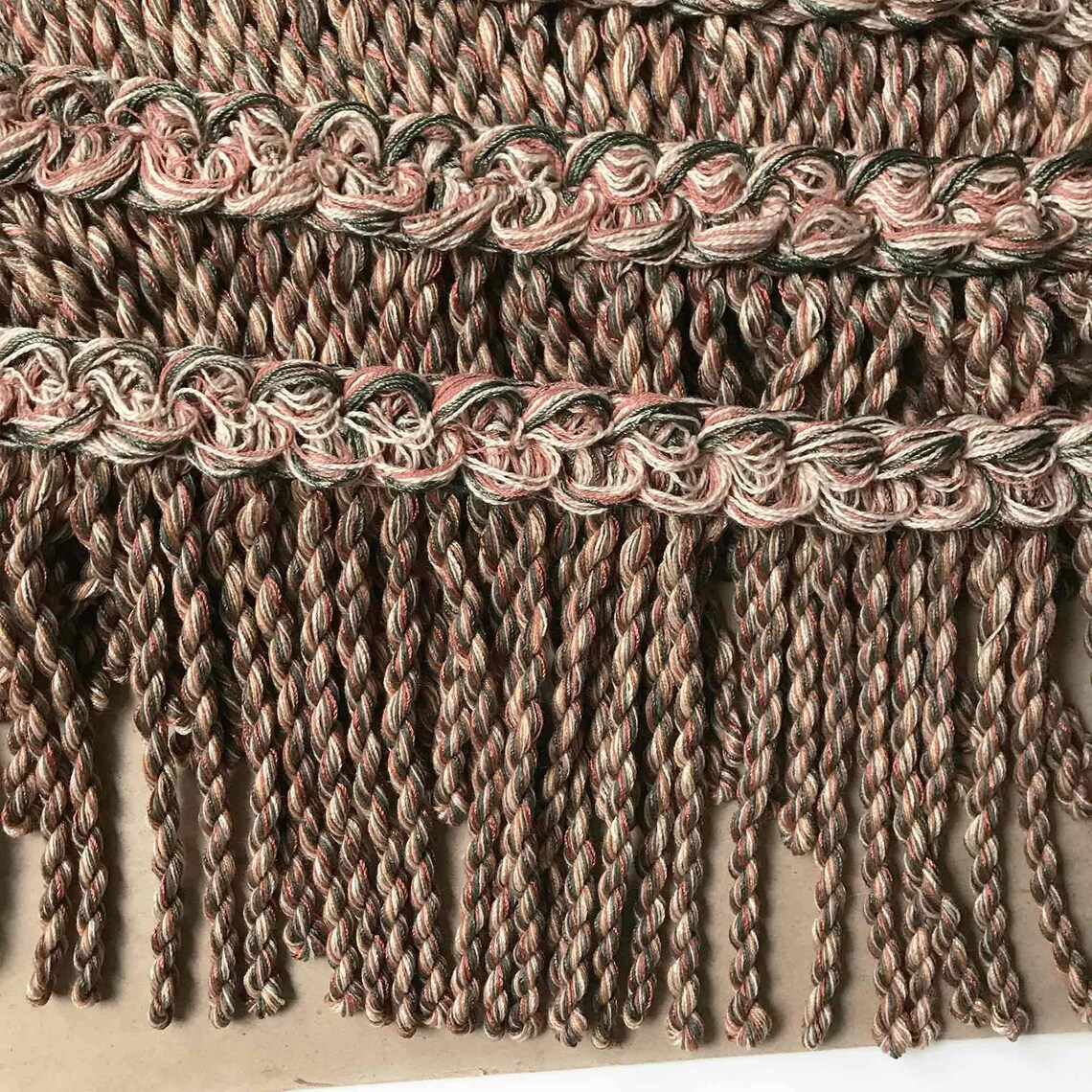 Neutral High Quality Decorative Bullion Fringe Trim by the Etsy