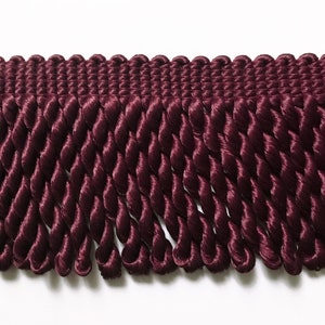 Fuschia High Quality Decorative Bullion Fringe Trim by the yard