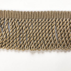 Golden Brown High Quality Decorative Bullion Fringe Trim by the yard