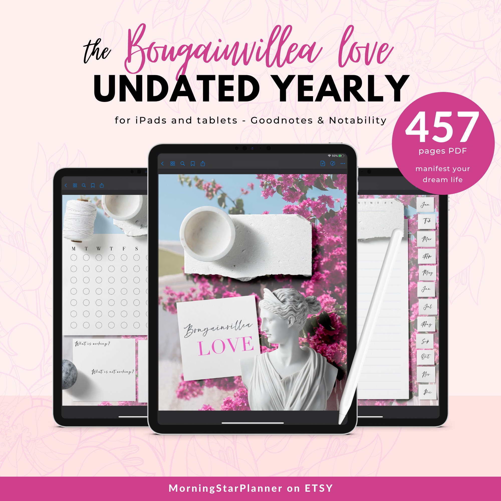 Printable 2025 Calendar Week Starting Monday Morningstar marga brietta