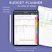 Digital Budget Planner, Digital Finance Planner, iPad Planner, Hyperlinked Tabs, Digibujo, Bill Planner, Money Planner, Goodnotes Planner