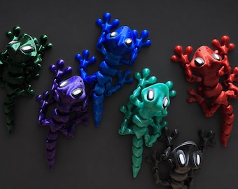 Gecko Kritters™ Series One – Collectible Magnetic Fridge Characters – Choose Your Kritter
