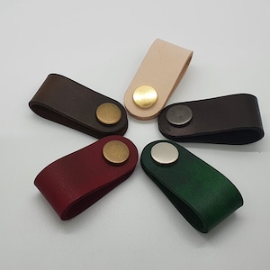 Organisateur de câbles en cuir (personnalisable)