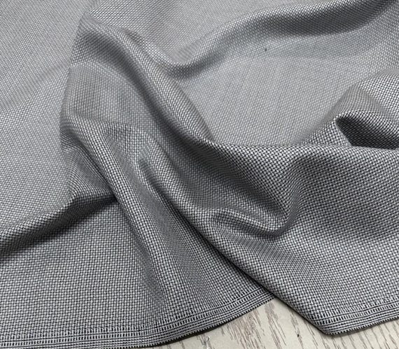 Silk wool worsted fabric by the yard