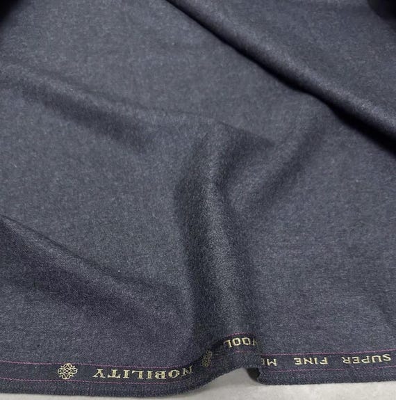 Superfine Merino Wool Suit Fabric, Worsted Wool By The Yard