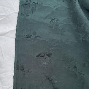 Jacquard Hemp Cupra Fabric Sold by yard