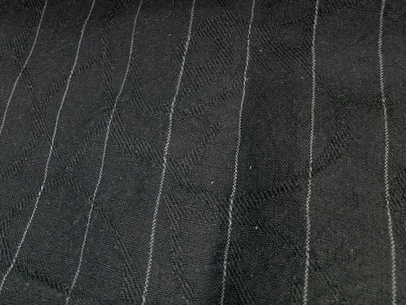 Jacquard Striped hemp fabric by the yard