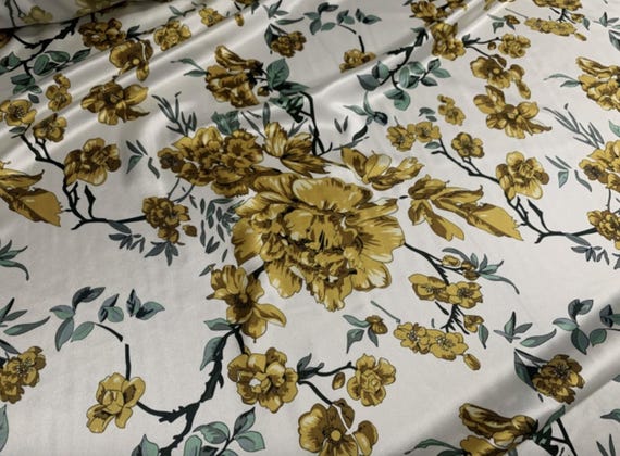 Print Triacetate fabric by the yard