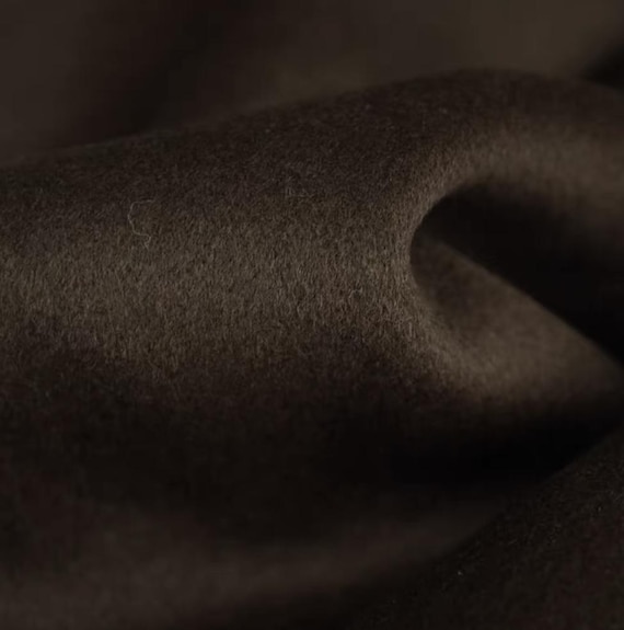 Double Sided Wool fabric by the yard