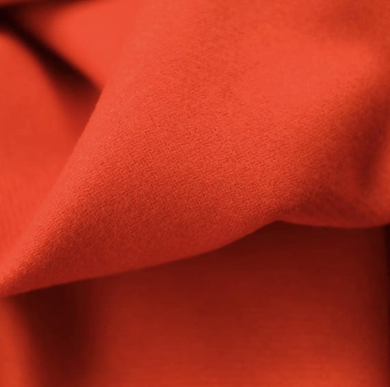 Double Sided wool fabric by the yard