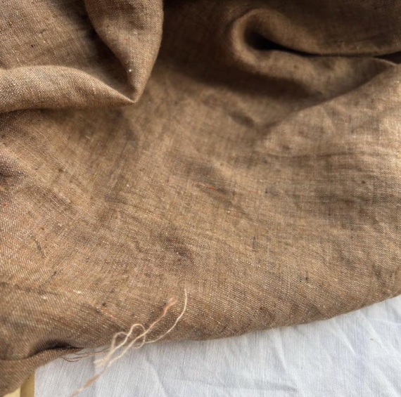 Yarn dyed linen fabric by the yard