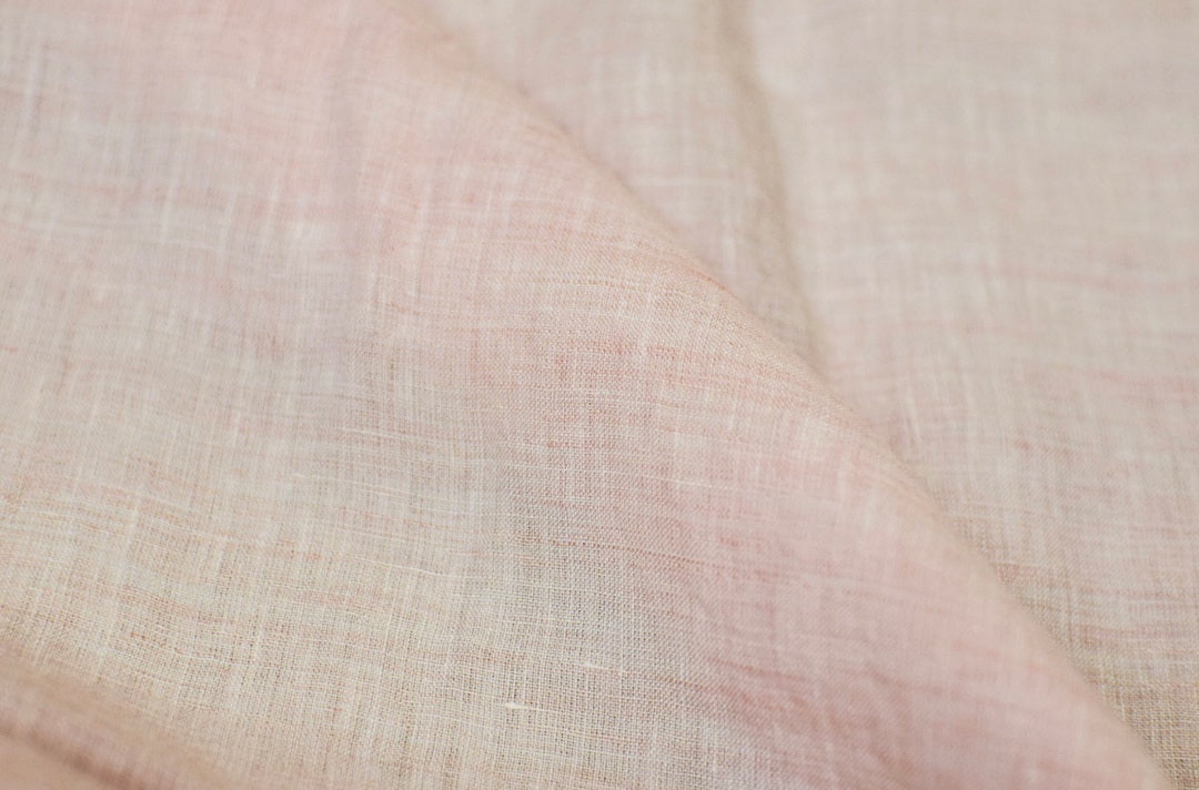 Yarn Dyed Linen Fabric by the Yard Etsy