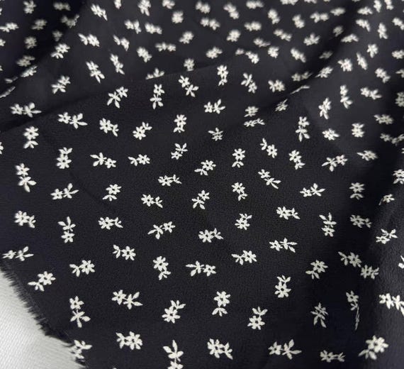 Floral Print viscose fabric by the yard