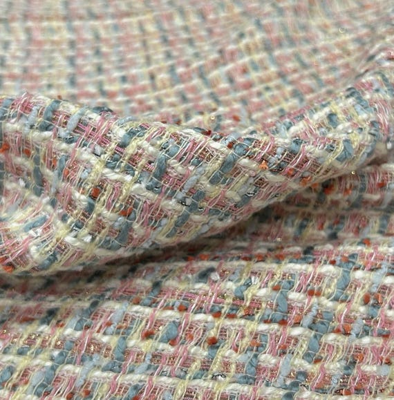 Tweed fabric by the yard