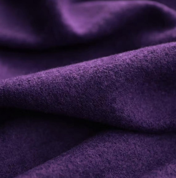 Knit wool fabric by the yard