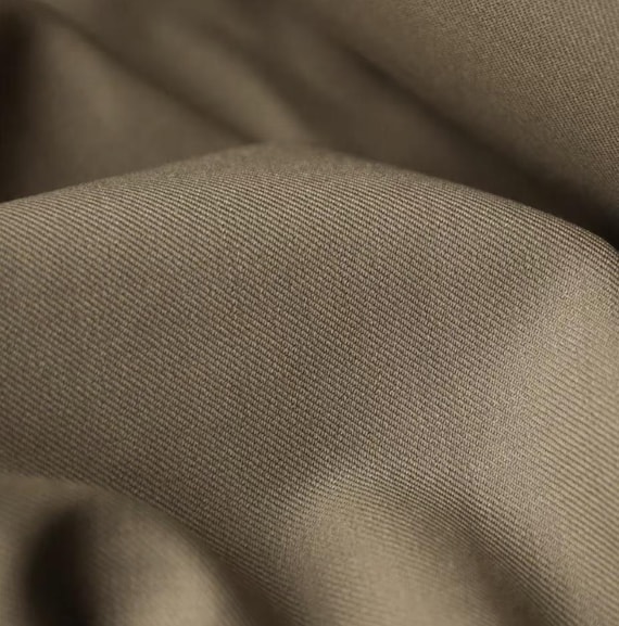 Worsted Wool fabric by the yard SUITING Fabric
