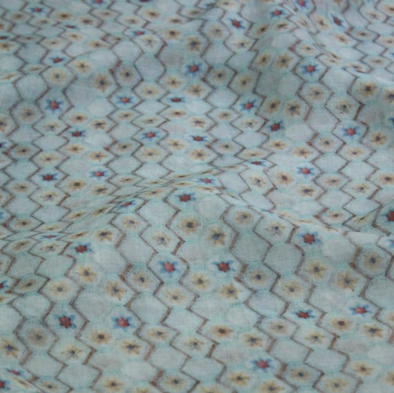 Print ramie fabric by the yard