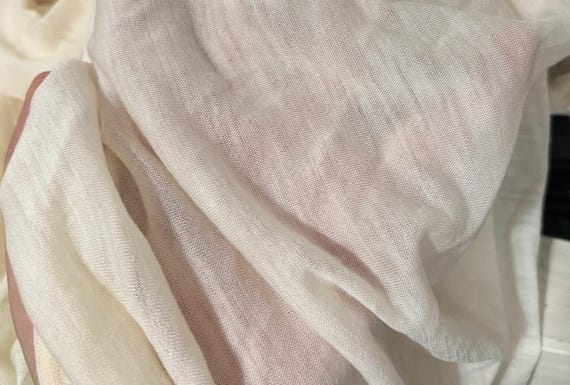 Knit Cashmere Wool fabric by the yard