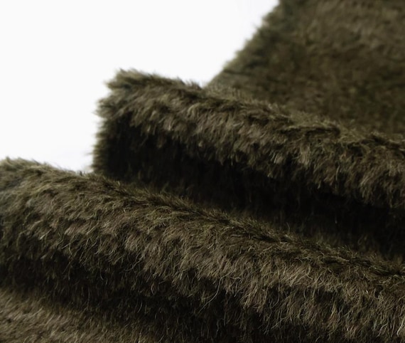 Alpaca wool fabric by the yard