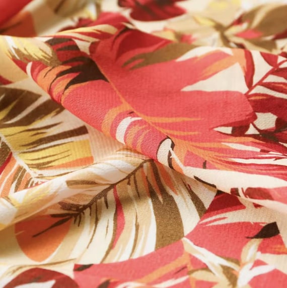 Print viscose fabric by the yard