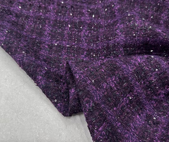 Tweed fabric by the yard