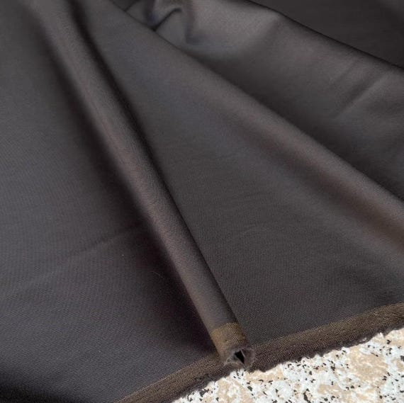 Worsted Wool fabric by the yard