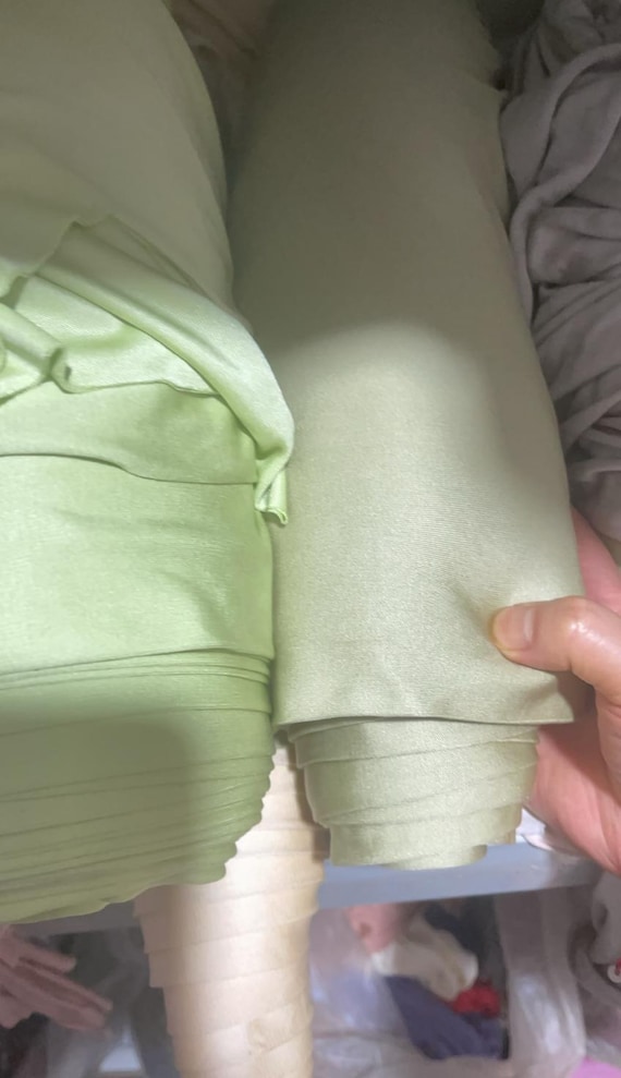 Knit silk fabric by the yard